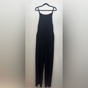 *New* Lovers + Friends Knit Viscose Blend Tie Back Jumpsuit, Size Large
